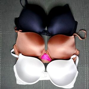 3 x La Senza Beyond Sexy Push Up Bras size 36DD
